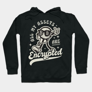 All my Assets are Encrypted Funny Crypto Hoodie